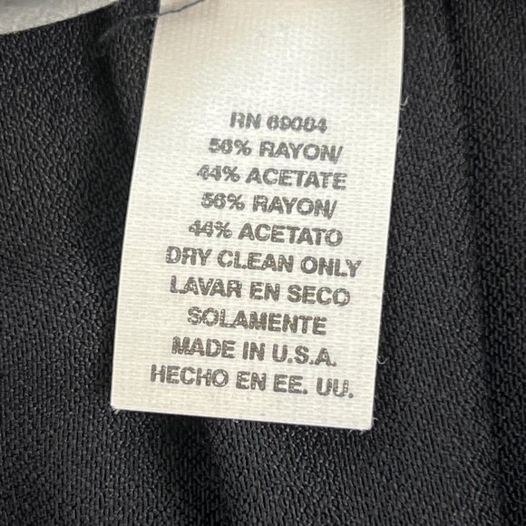 VTG Karen Steven Women 4 Skirt Suit Red Plaid Jacket Black Pleated Skirt 90s USA - Picture 11 of 14